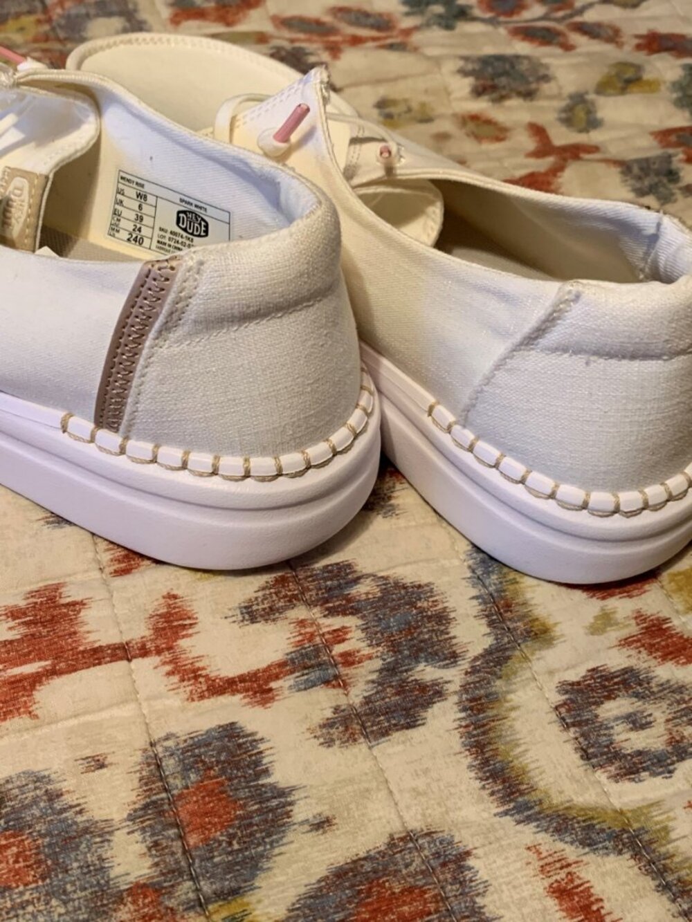 Hey Dude Women's Wendy Rise Loafers Size 8 - Picture 4 of 5